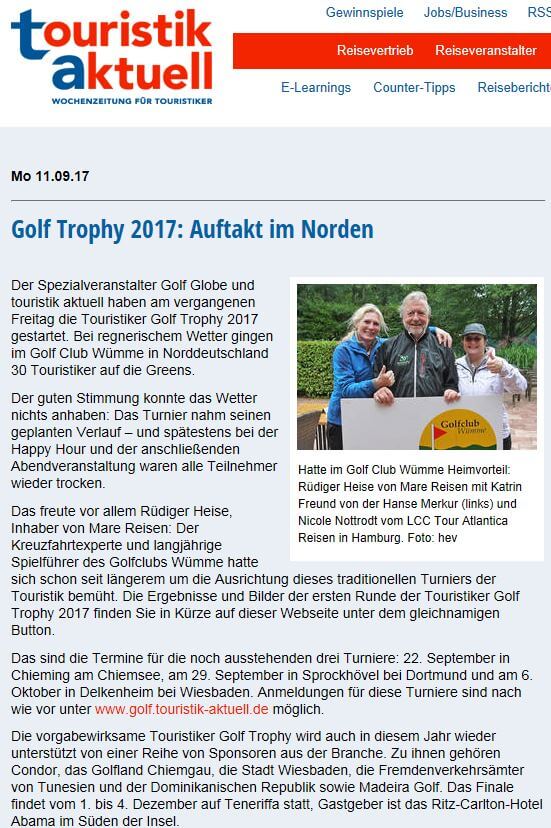 Touristiker Golf Trophy 2017
